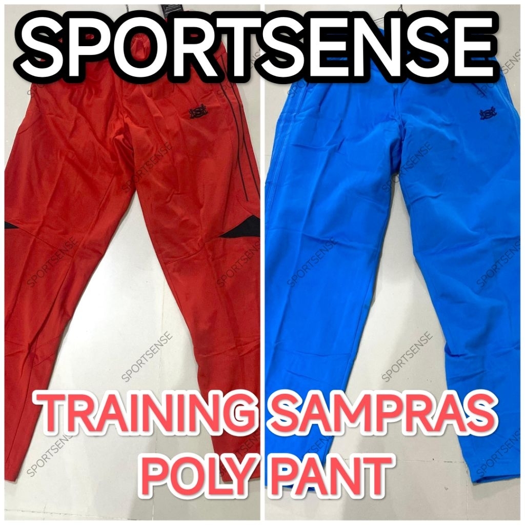 Celana Training Wanita Pria Sampras Panjang Thiago Clay Poly Pant Original