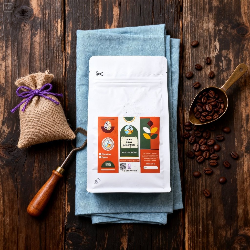 Aceh Gayo Wine Arabica Premium Halal Paradise Coffee 200 Gram