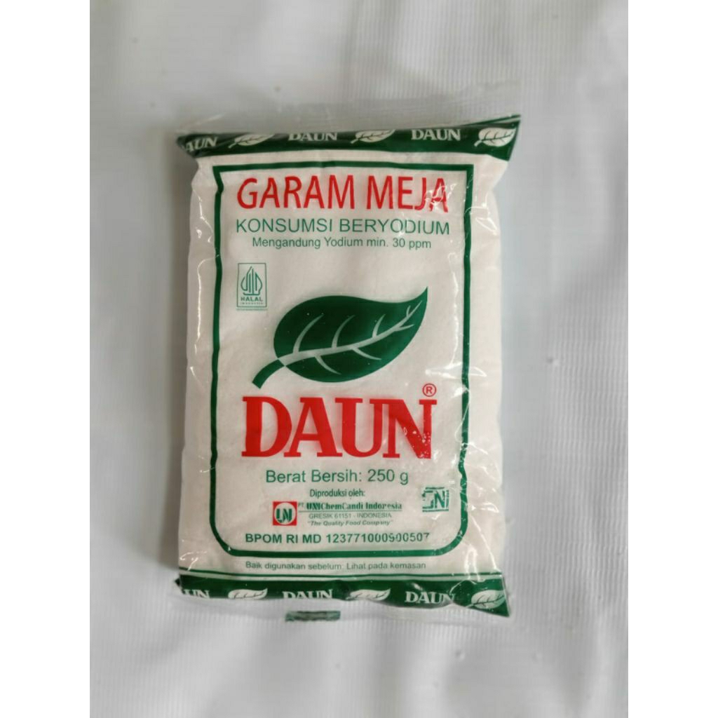 Garam Daun  Beryodium 250gram sembako murah sembako hemat sembako praktis sembako mini