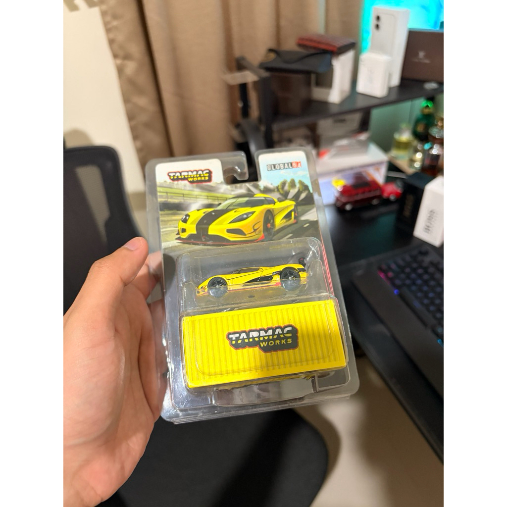 Tarmac Konigseg Agera Yellow