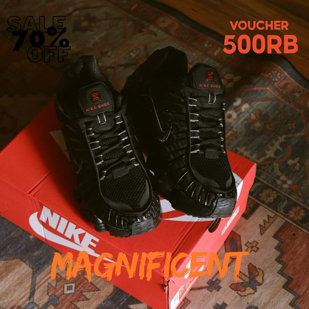 Nike Shox TL Triple Black