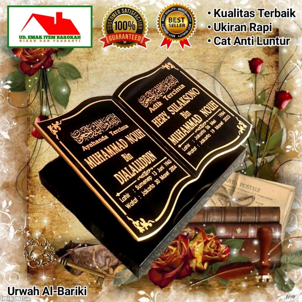 Batu Nisan Buku 2 Nama