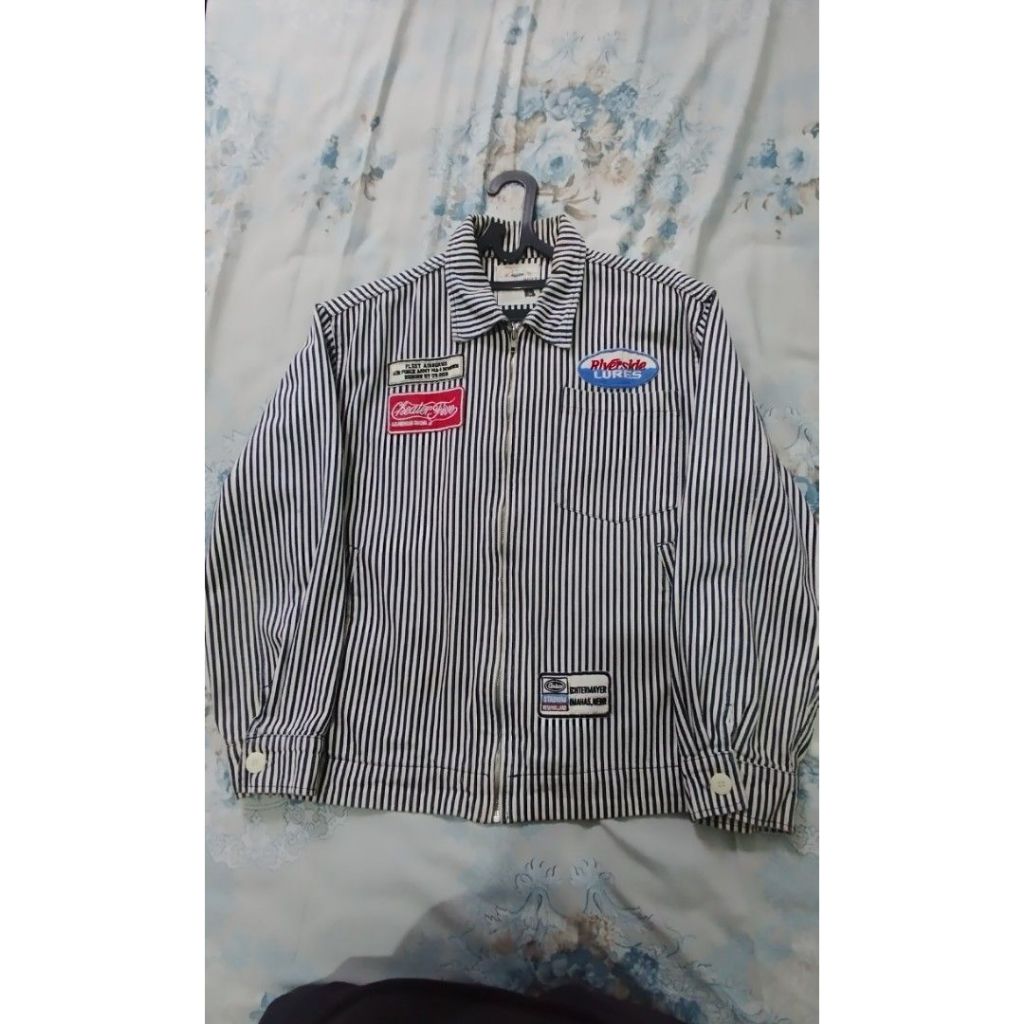 Hickory Mechanical Patched Work Jacket by D-Land