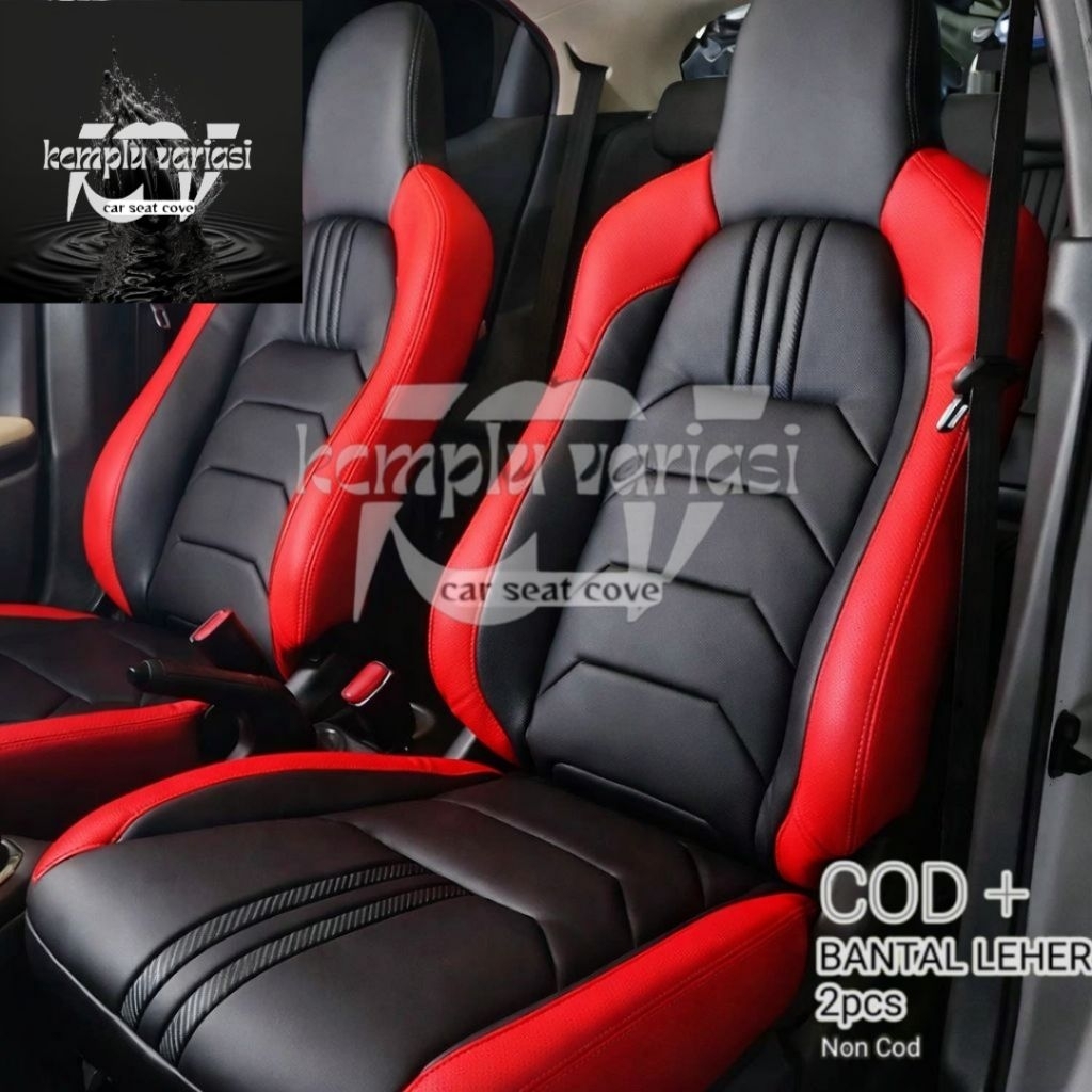 Sarung Jok Mobil Brio Satya 2018 - 2025  Full Seat 2Baris