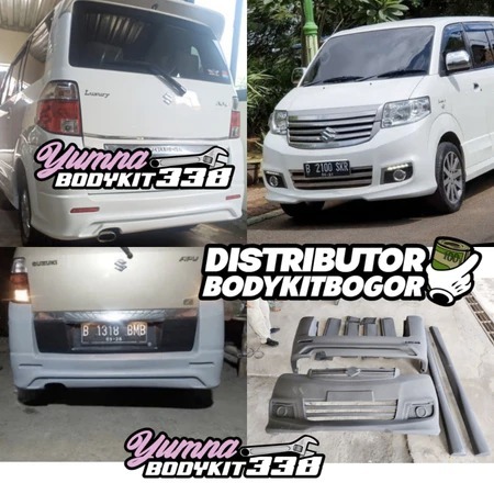 FULL SET BEMPER APV LUXURY GEN 2 TAHUN 2009 - 2014 BUMPER DEPAN BELAKANG APV LUXURY GEN 2 MOBIL