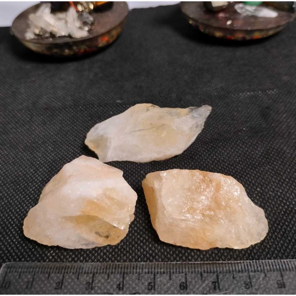 Batu Brazil Honey Citrine Rough / Raw (10)