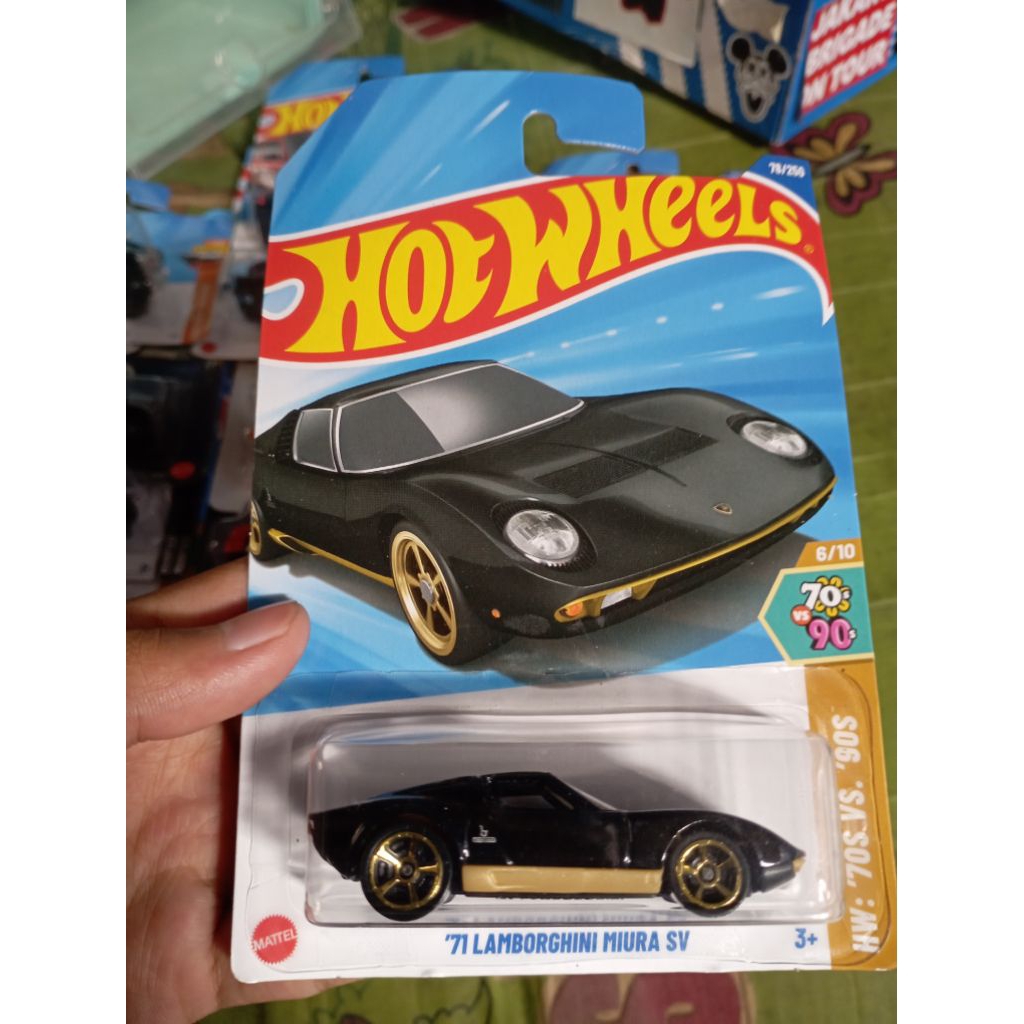 Hot wheels lamborghini miura SV