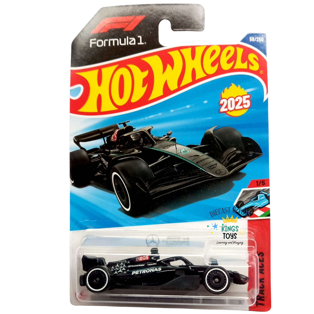Hotwheels Mercedes AMG Petronas F1 Team Original Mattel