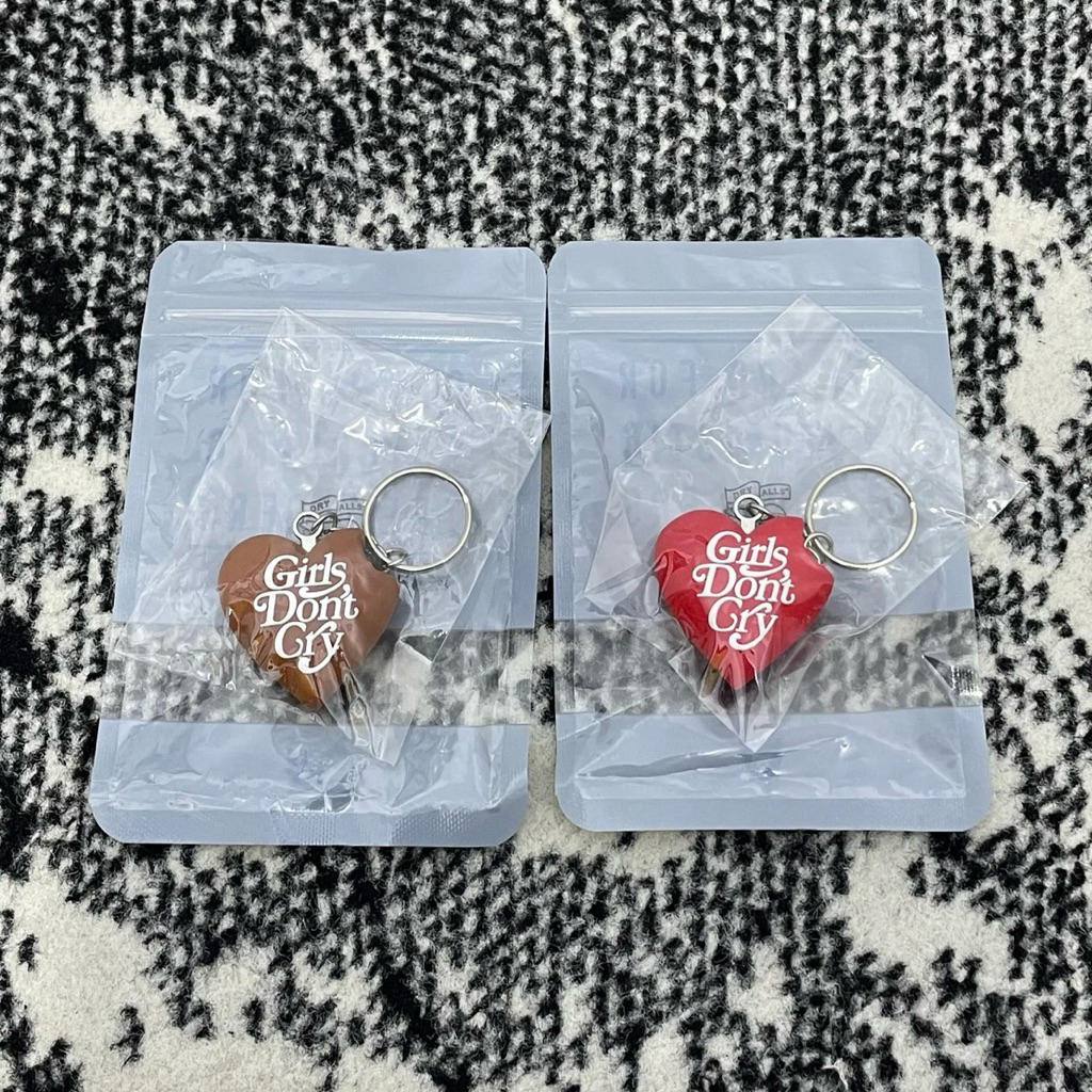 HUMAN MADE GIRLS DON’T CRY FLEURS D’ETE KEYCHAIN RED