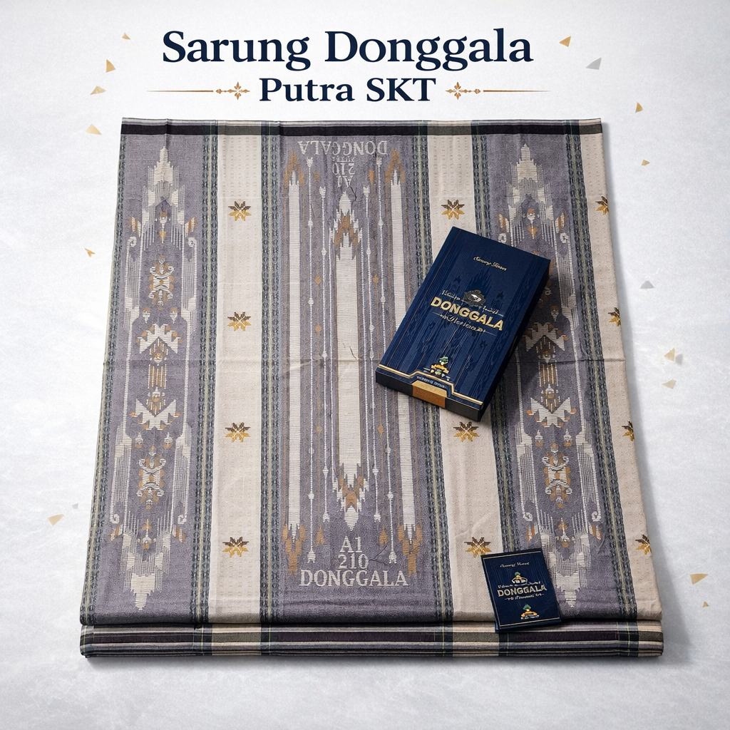 Sarung donggala a1 210 putra SKT rayon songket