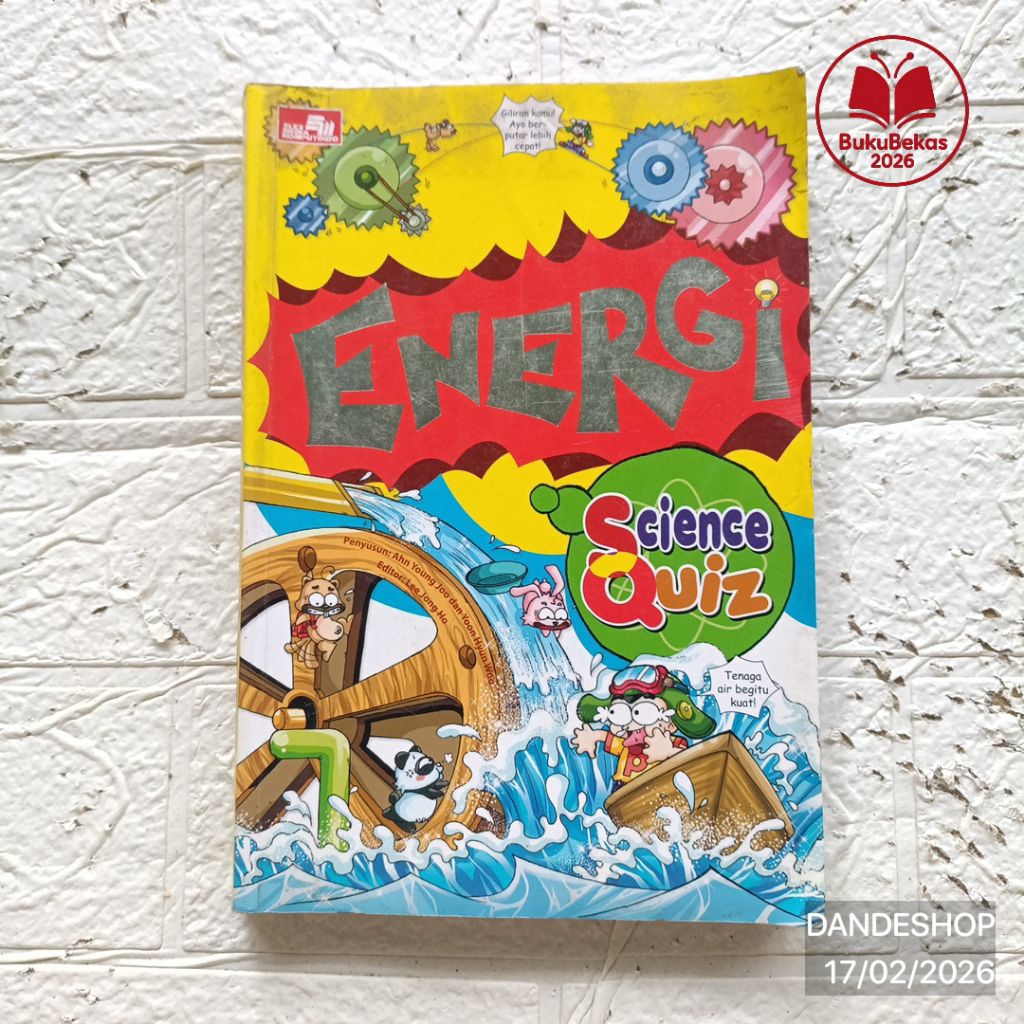 Science Quiz ENERGI - Komik Educomics Why Science Comic Pendidikan Bekas Preloved