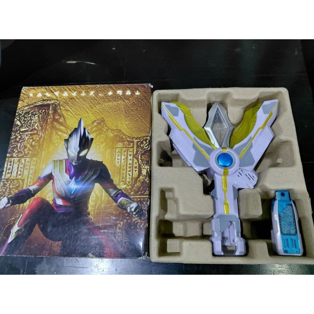 DX GUTS sparklens ultraman trigger changer henshin alat berubah tiga new gen