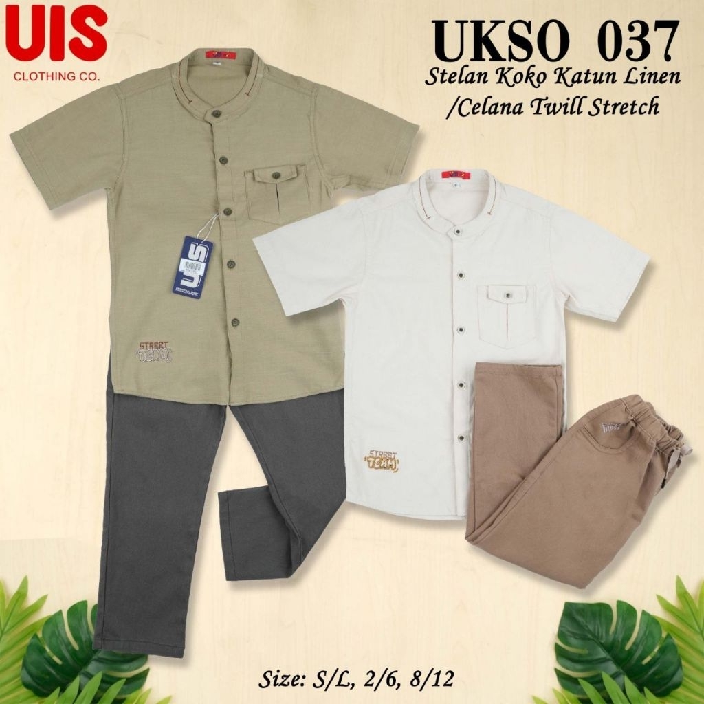 Setelan Koko Katun Uis Estimasi 4-6 Tahun