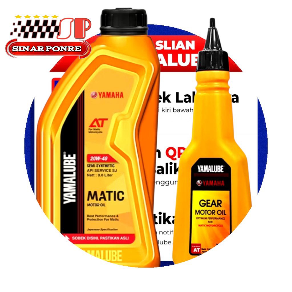 OLI YAMALUBE METIC OLI GARDAN YAMALUBE ORIGINAL YAMALUBE