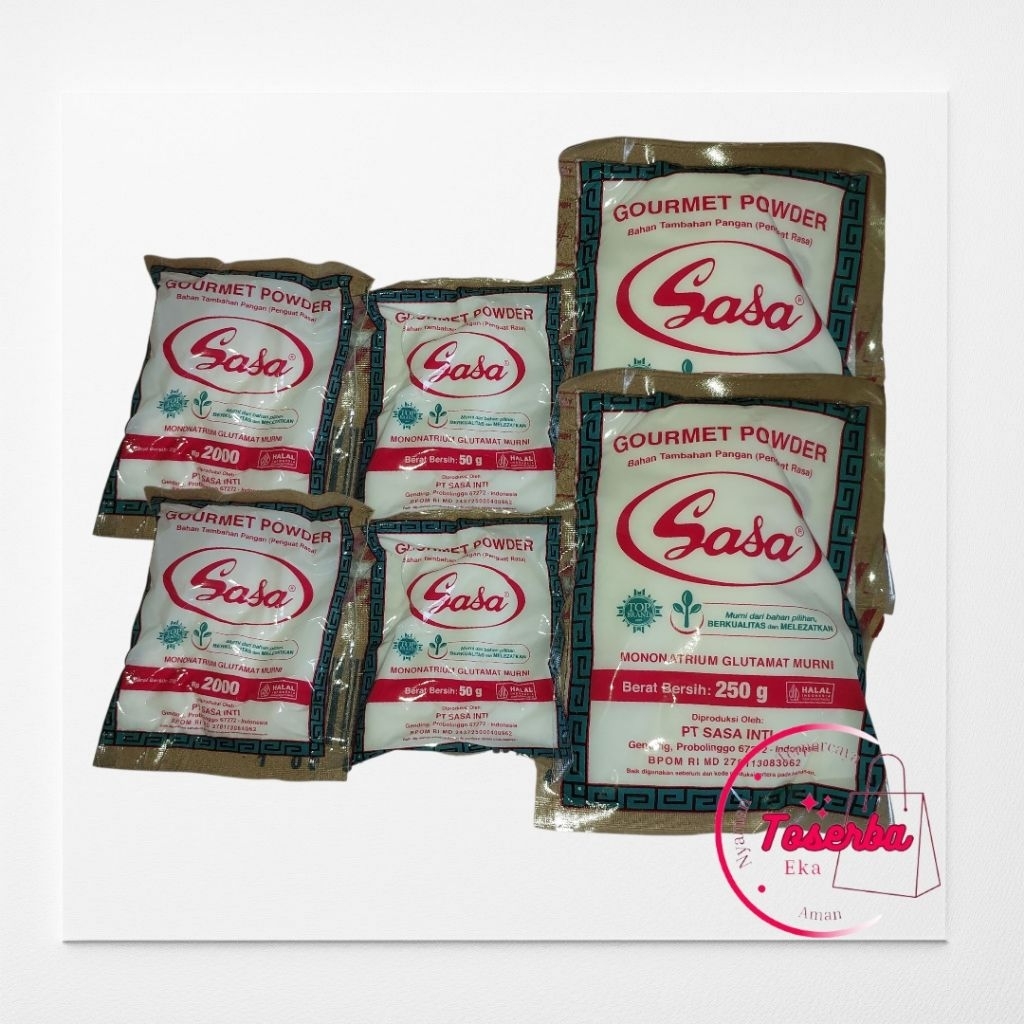 Micin Sasa MSG Penyedap Rasa // 50gr, 250gr, 2000