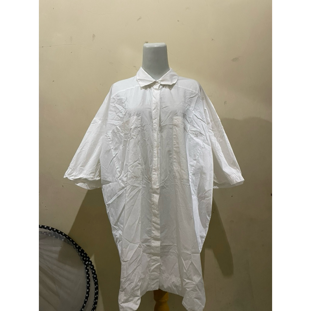 zr dress tunik oversize poplin