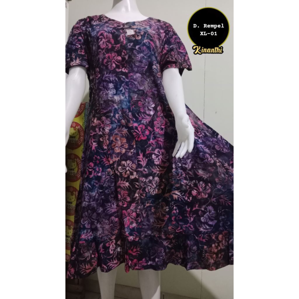 Daster Rempel XL, 3L Kinanthi Batik Nusantara