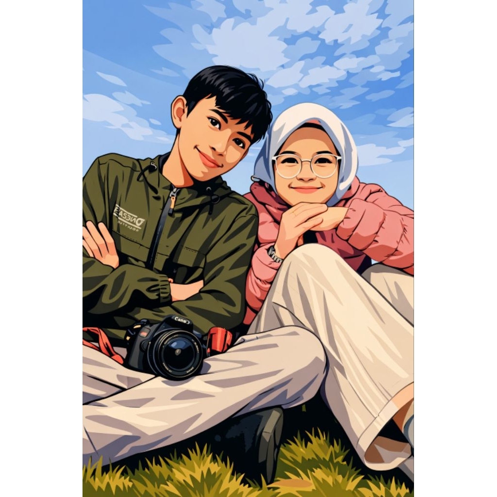 JASA EDIT FOTO WAJAH | KARTUN | VEKTOR | KARIKATUR | CHIBI | KARAKTER