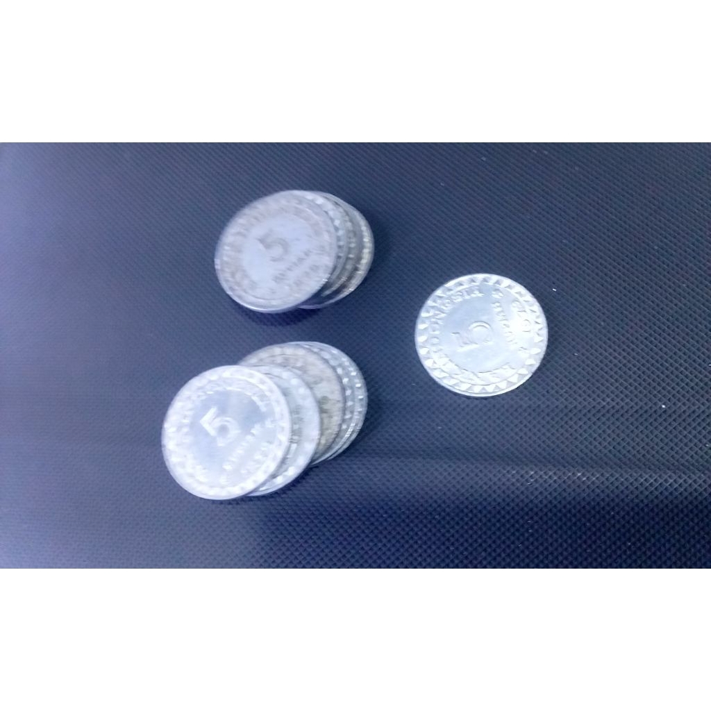 koin kuno 5 rupiah 1979 RI