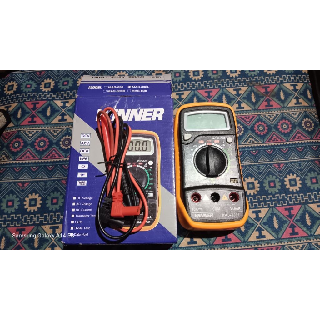 Multitester/multimeter winner