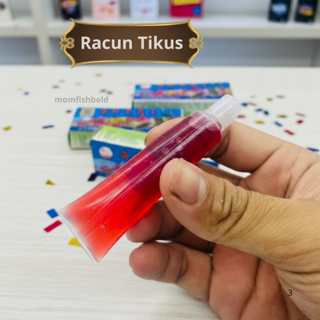 Racun Tikus Obat Tikus Ampuh Maowang Cair Tetes Ab Merah B