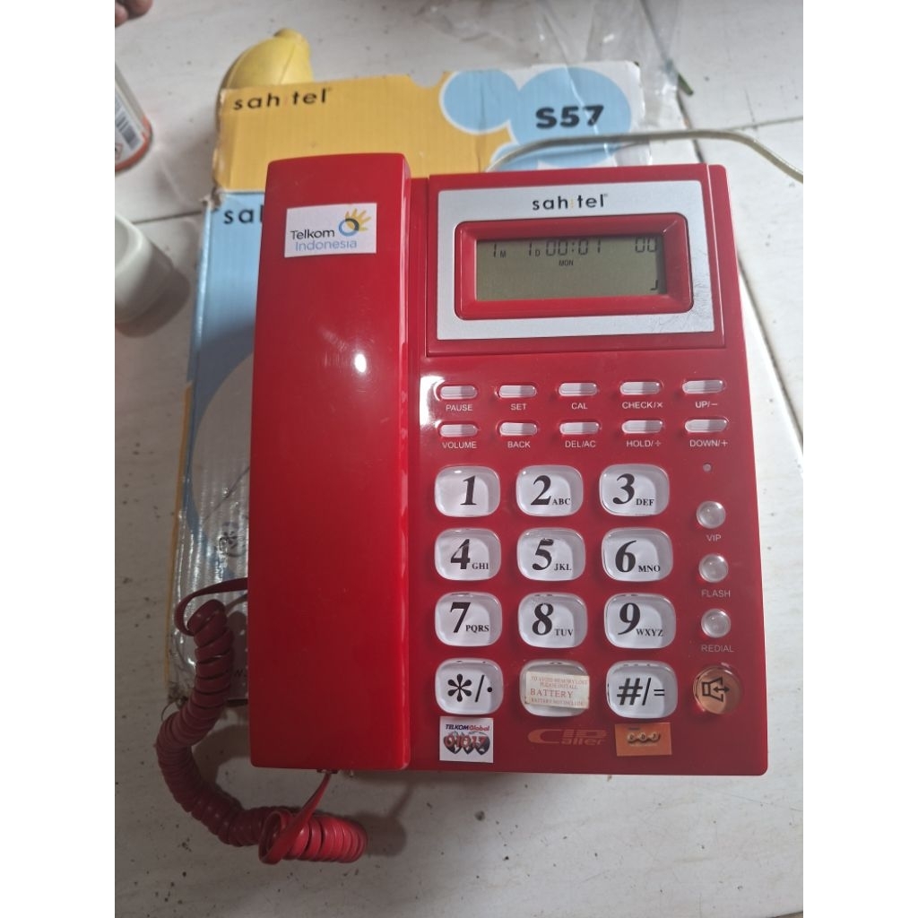 PESAWAT TELEPON RUMAH SINGEL BISA BUAT INDIHOME & PABX