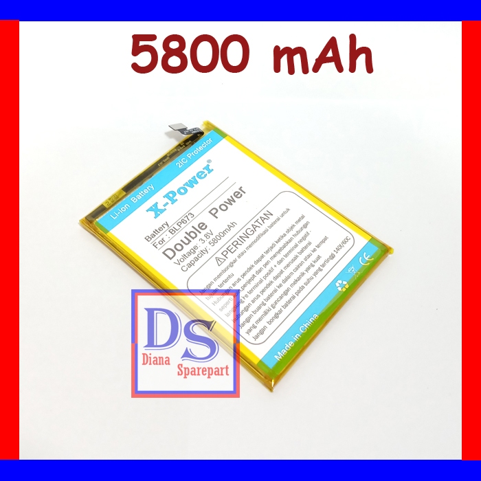 Baterai Oppo A31 CPH2015 BLP673 Batu Batre Battery Tanam Double Power