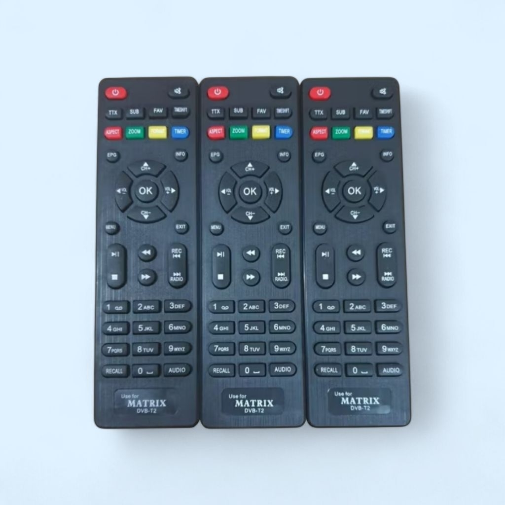 REMOTE REMOTE STB ANDR0ID TV BOX remot untuk stb matrix DVB-T2.apple merah dan stb garuda, kualitas 