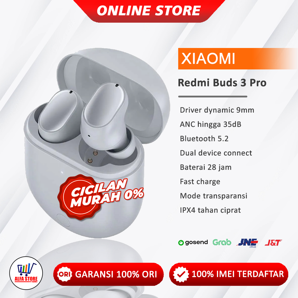 Xiaomi Redmi Buds 3 Pro Garansi Resmi