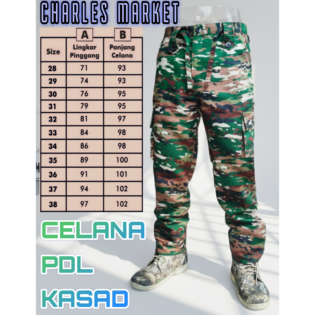 CELANA KASAD NKRI PDL - CELANA PDL KASAD NKRI - CELANA PDL NKRI TERBARU