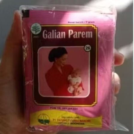 Jamu Galian Parem payung pusaka isi 10 sachet