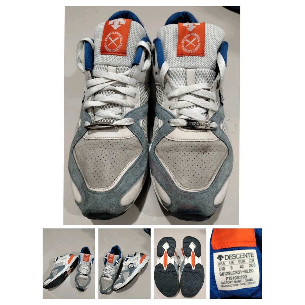 Sepatu Preloved Second Original Sneakers Descente