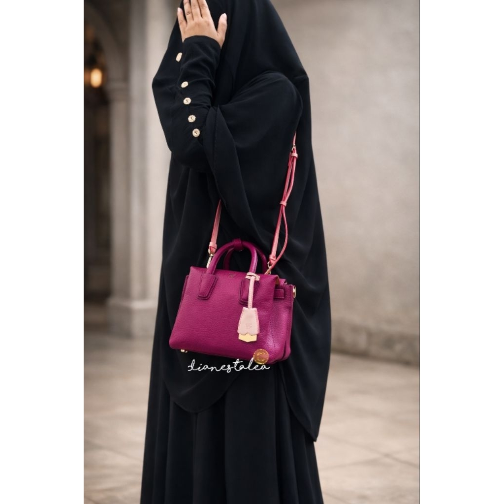 MCM Mila Small Authentic Leather Bag