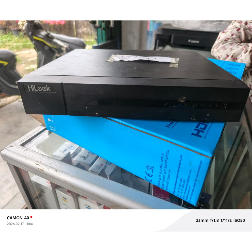 DVR Hilook 4 ch 4 mp Bekas Pakai