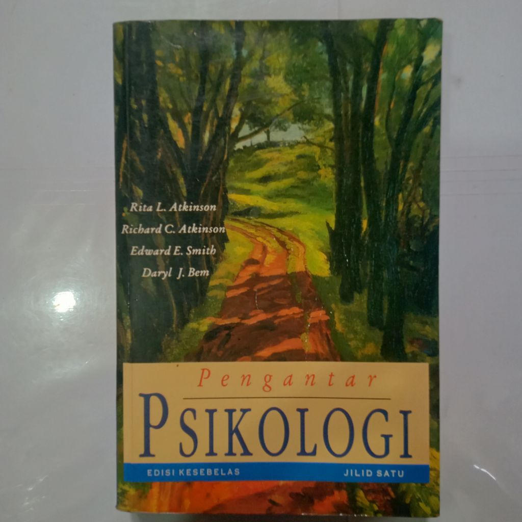 Buku PENGANTAR PSIKOLOGI EDISI KESEBELAS JILID 1-RITA L ATKINSON