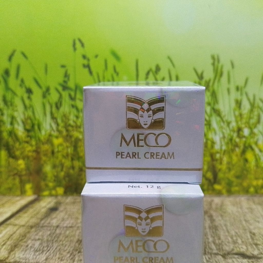 Meco pearl cream 12gr - cream pelembab wajah