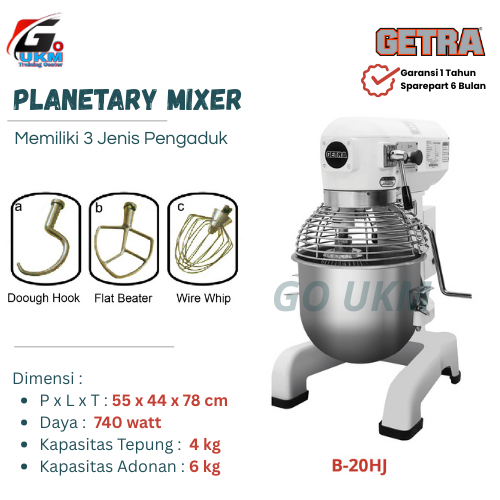 Planetary Mixer B-20HJ GETRA
