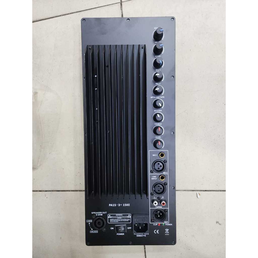 Kit power modul aktif PA15-3 + 15KE – 2 way