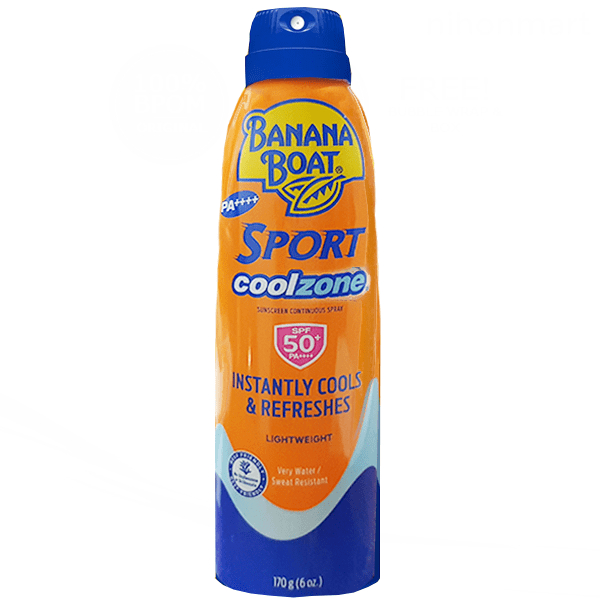 Banana Boat Sport Coolzone Spray (SPF 50) 170g