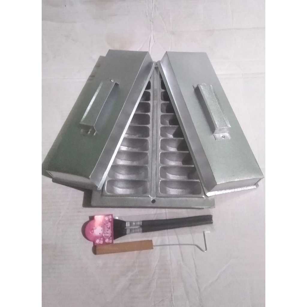 cetakan kue pancong  ts / kue pukis 20 lubang 1 set murah