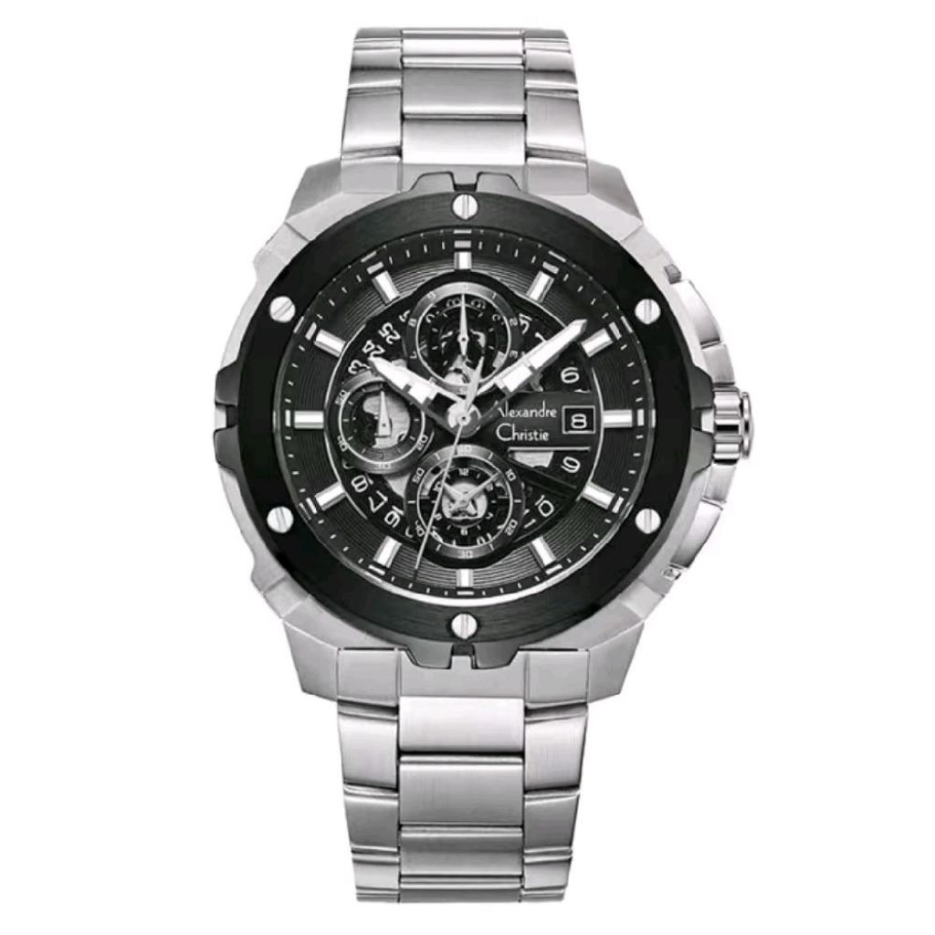 AC 6692 MC Alexandre Christie Jam Tangan Pria Chronograph