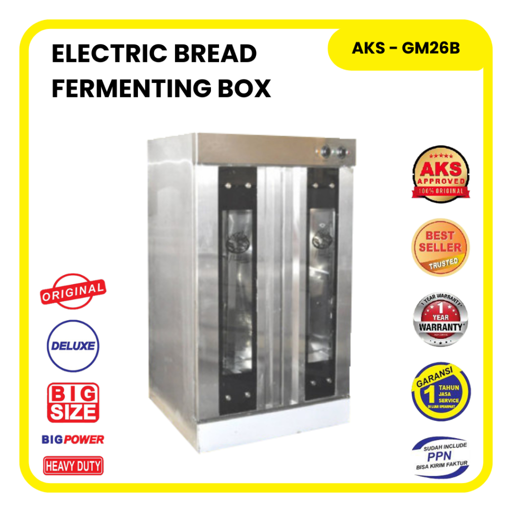 Proofer Roti Bread Proofer 26 Trays Mesin Pengembang Roti GM26B