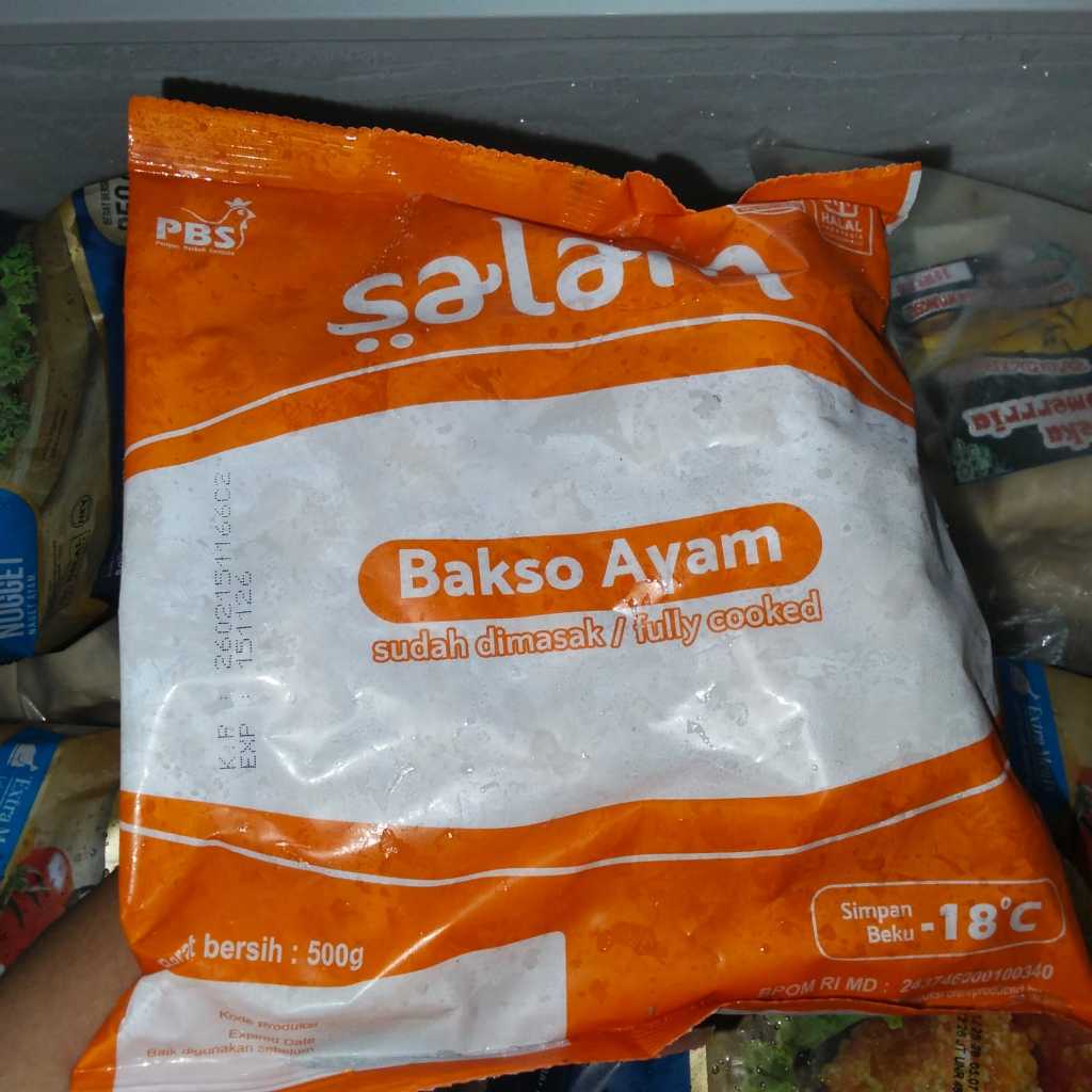 Salam Bakso Ayam Kemasan 500gr