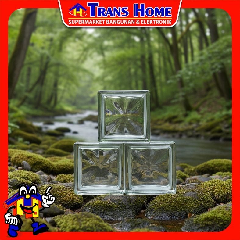 GLASS BLOCK MULIA WAVE (MOZAIC) (MULIA_GB )