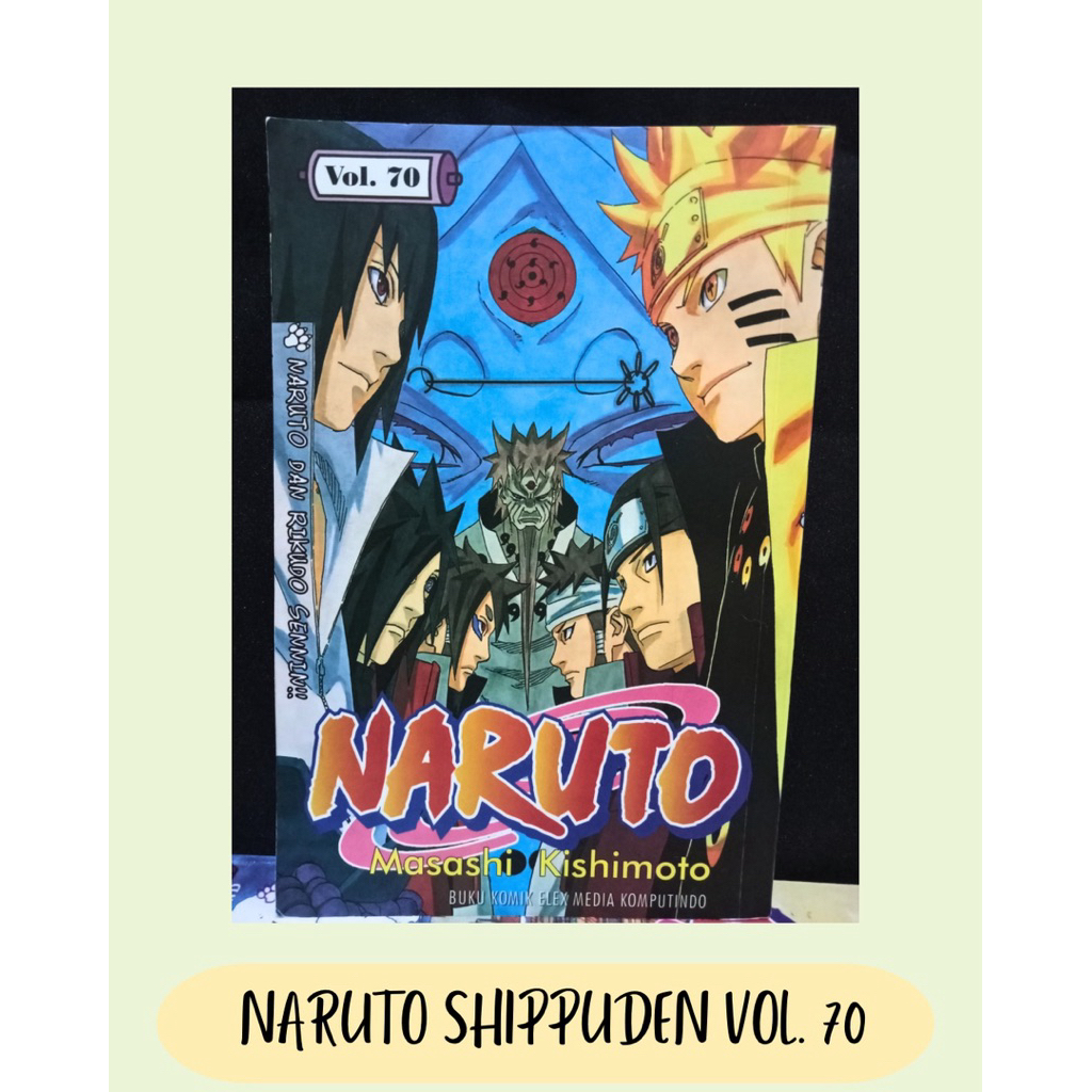 Buku Bacaan Naruto Vol 70
