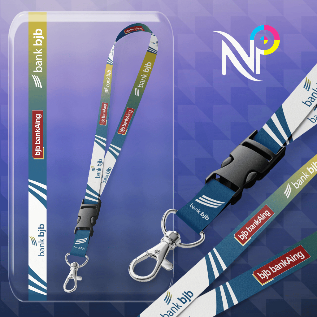 Tali Lanyard Fullprint Bank Jatim