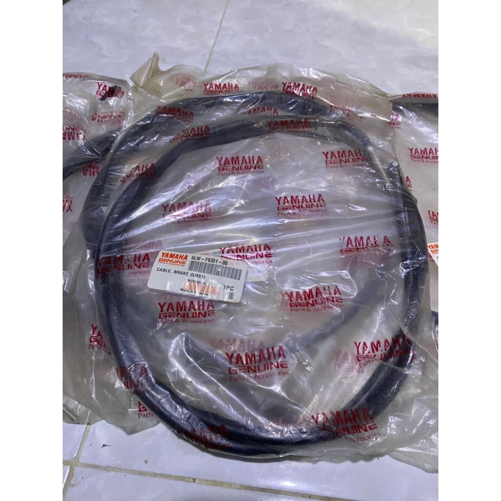 kabel rem belakang nouvo lele 5LW-F6351-00 original yamaha