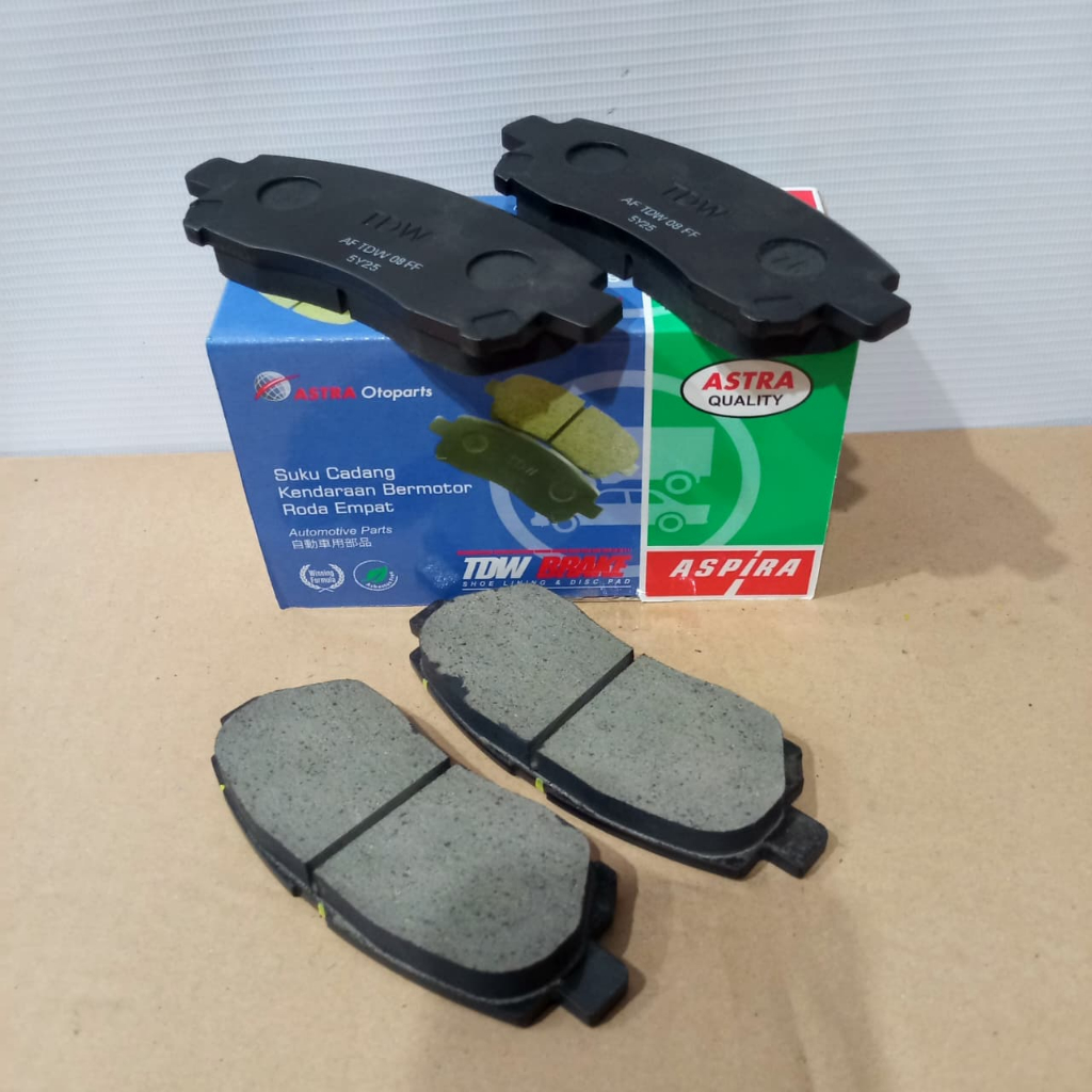 Kampas Rem Depan TDW Avanza Xenia Lama 2003–2011 – Anti Berisik & Tahan Lama