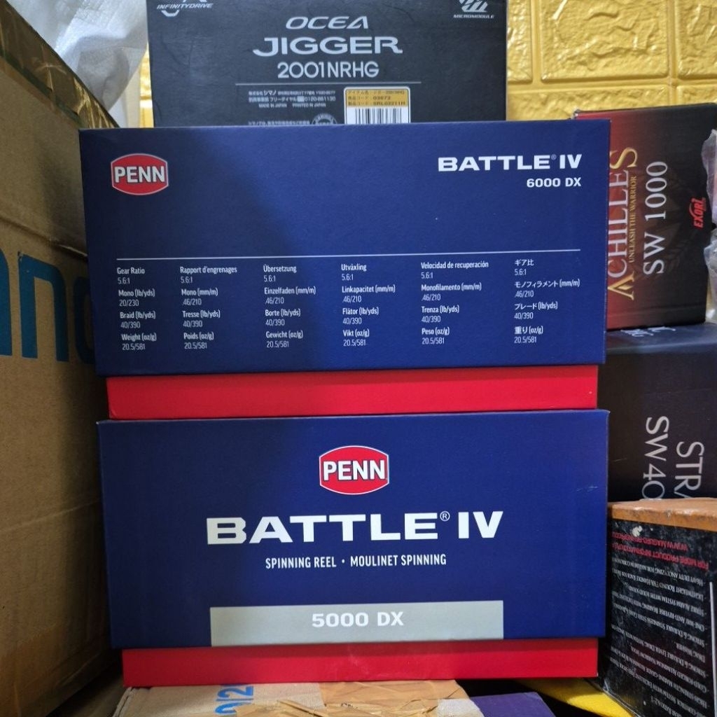 Reel Penn BATTLE IV DX