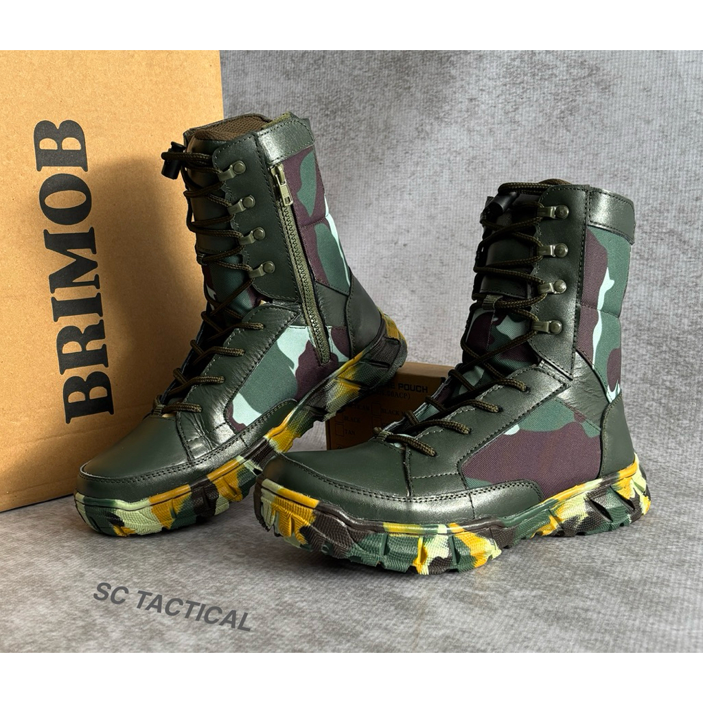 Sepatu PDL TACTICAL LORENG BRIMOB/Sepatu PDL LORENG BRIMOB